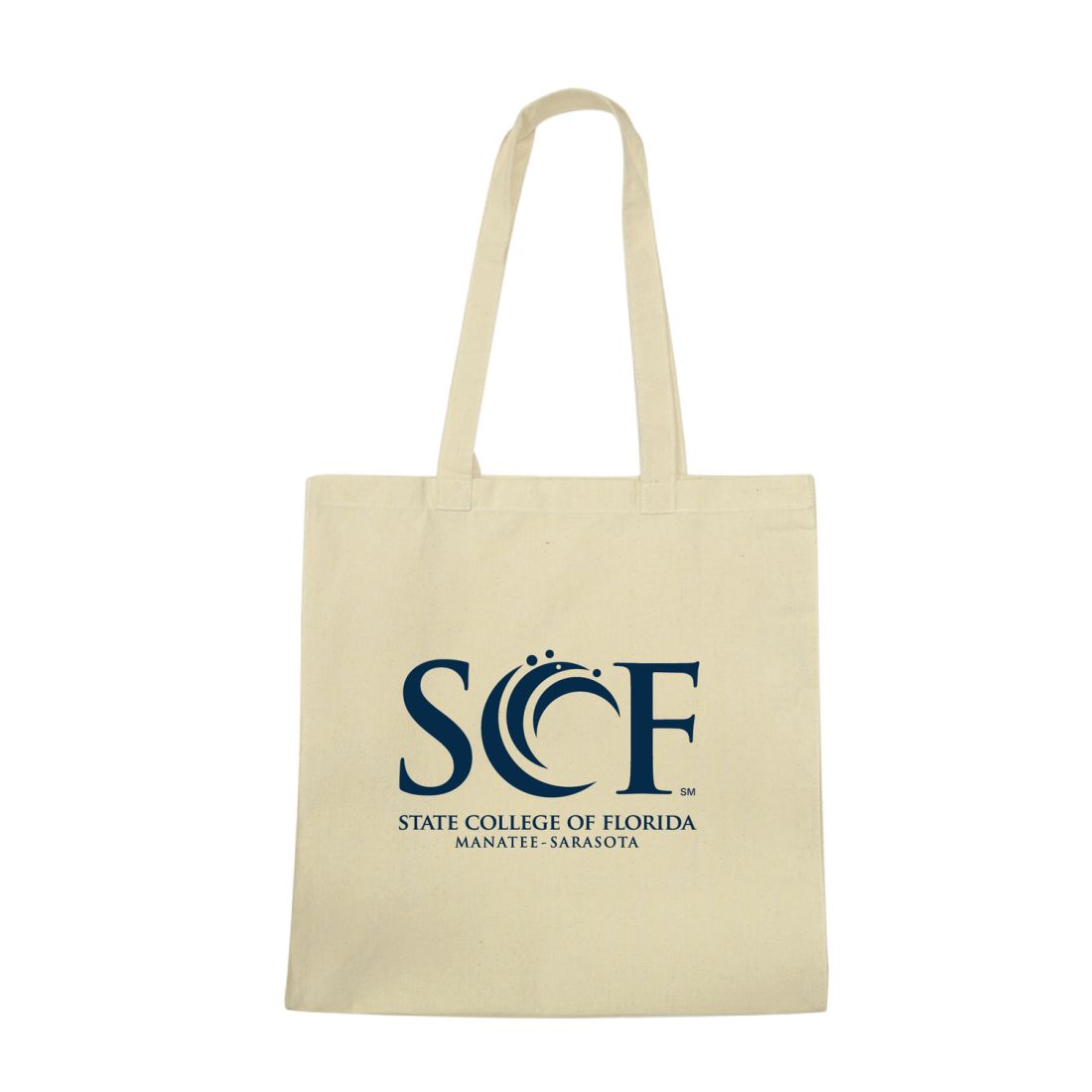 State College of Florida Manatees Institutional Tote Bag
