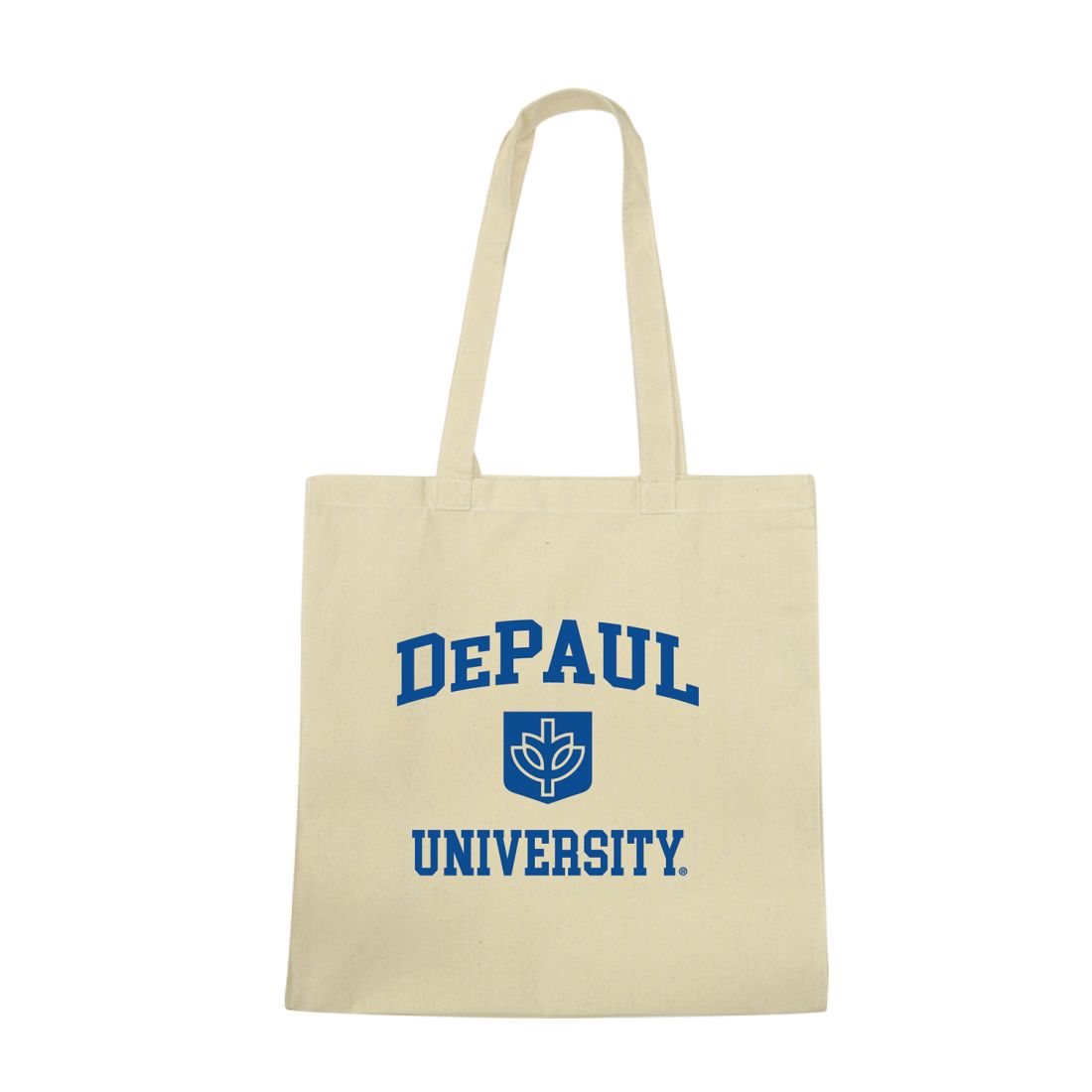 DePaul University Blue Demons Institutional Seal Tote Bag