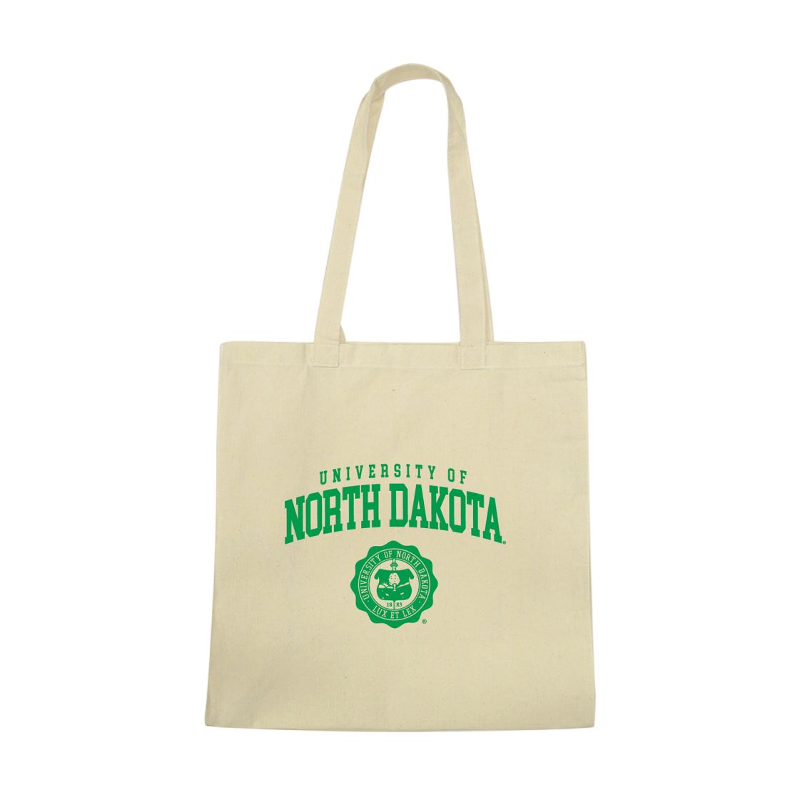 UND University of North Dakota Fighting Hawks Institutional Seal Tote Bag