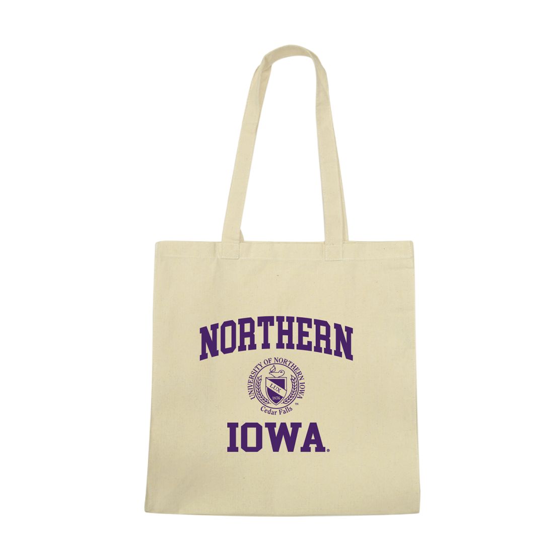 University of Northern Iowa Panthers Institutional Seal Tote Bag