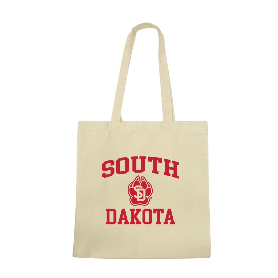 USD University of South Dakota Coyotes Institutional Seal Tote Bag