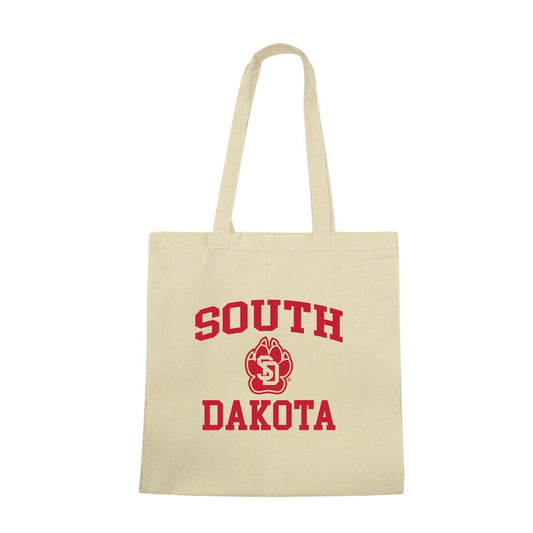 Mouseover Image, USD University of South Dakota Coyotes Institutional Seal Tote Bag