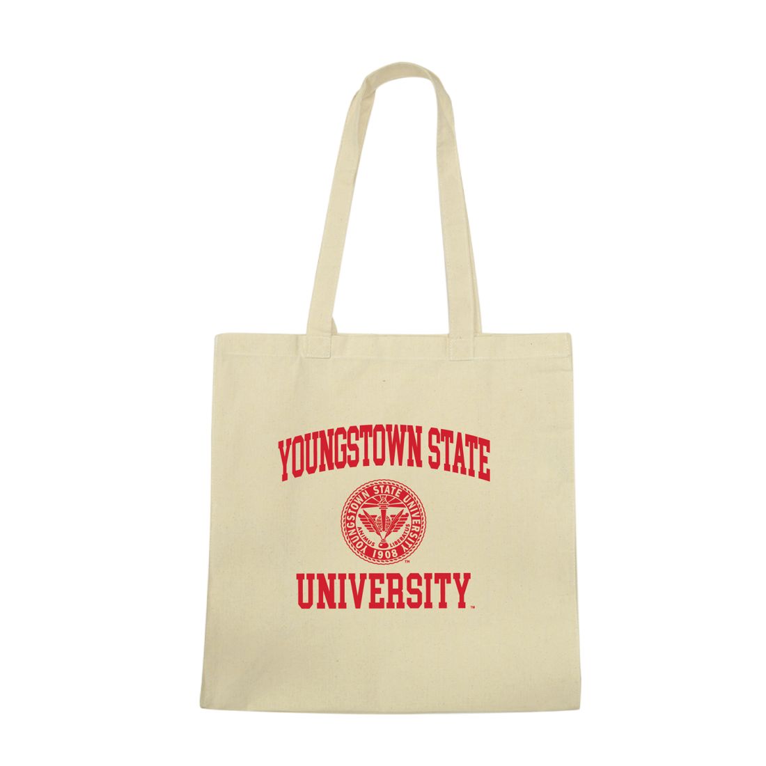 YSU Youngstown State University Penguins Institutional Seal Tote Bag