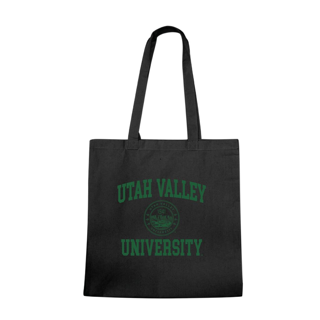 UVU Utah Valley University Wolverines Institutional Seal Tote Bag