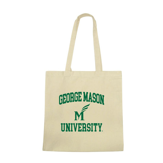 Mouseover Image, GMU George Mason University Patriots Institutional Seal Tote Bag