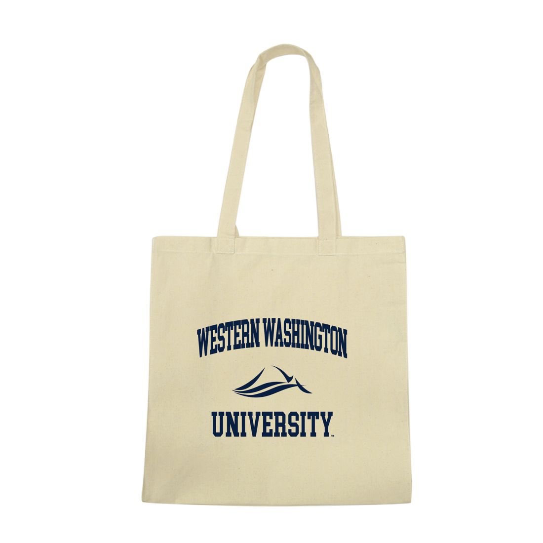 WWU Western Washington University Vikings Institutional Seal Tote Bag
