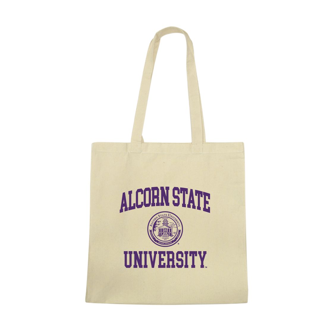 Alcorn State University Braves Institutional Seal Tote Bag