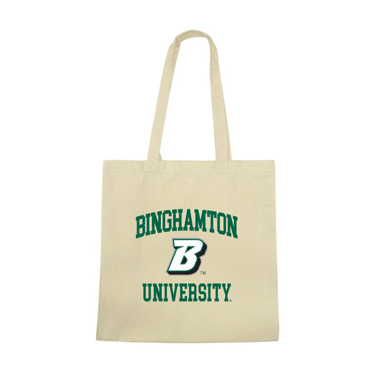 Mouseover Image, SUNY Binghamton University Bearcats Institutional Seal Tote Bag