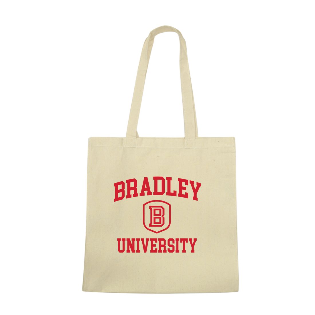 Bradley University Braves Institutional Seal Tote Bag