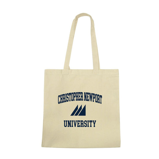 Mouseover Image, CNU Christopher Newport University Captains Institutional Seal Tote Bag