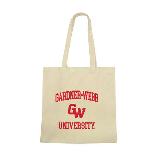 Mouseover Image, GWU Gardner Webb University Runnin' Bulldogs Institutional Seal Tote Bag