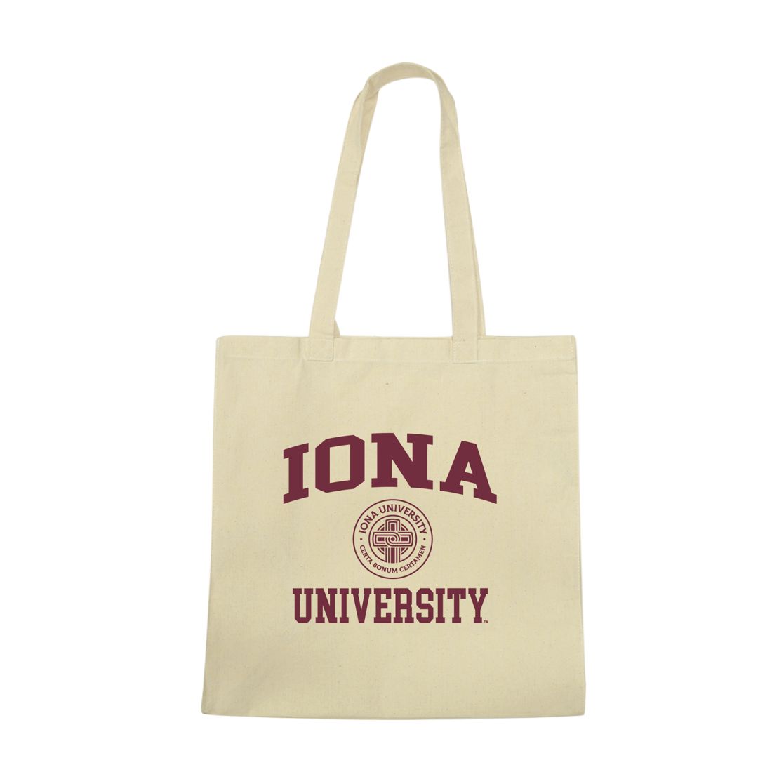 Iona College Gaels Institutional Seal Tote Bag