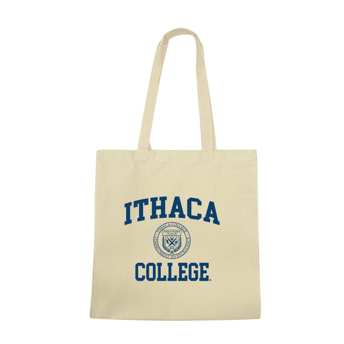 Ithaca College Bombers Institutional Seal Tote Bag