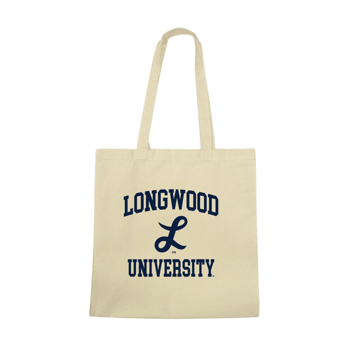 Longwood University Lancers Institutional Seal Tote Bag
