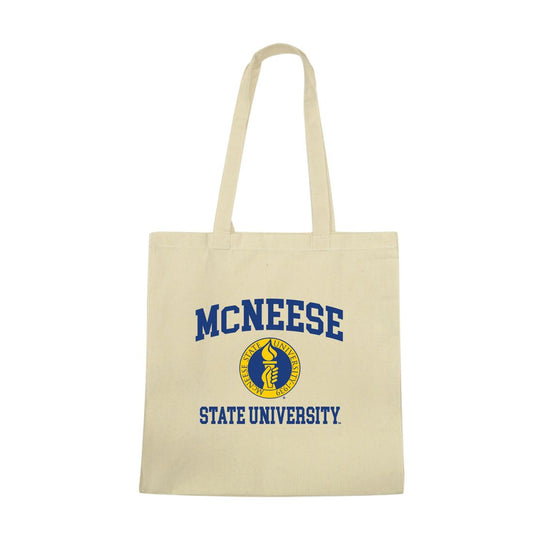 Mouseover Image, McNeese State University Cowboys and Cowgirls Institutional Seal Tote Bag