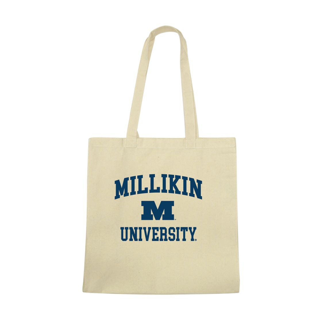 Millikin University Big Blue Institutional Seal Tote Bag