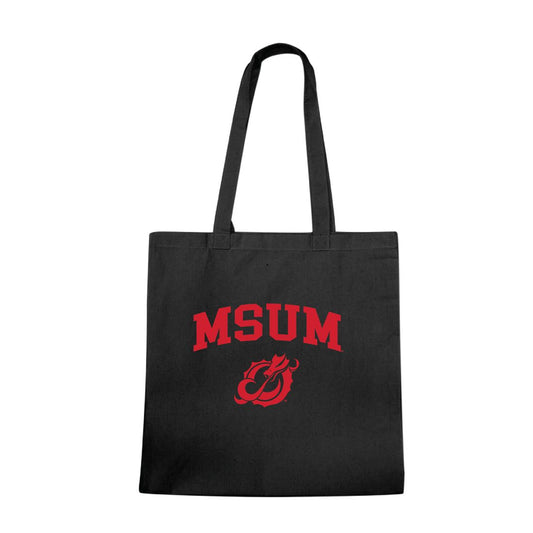 MSUM Minnesota State University Moorhead Dragons Institutional Seal Tote Bag