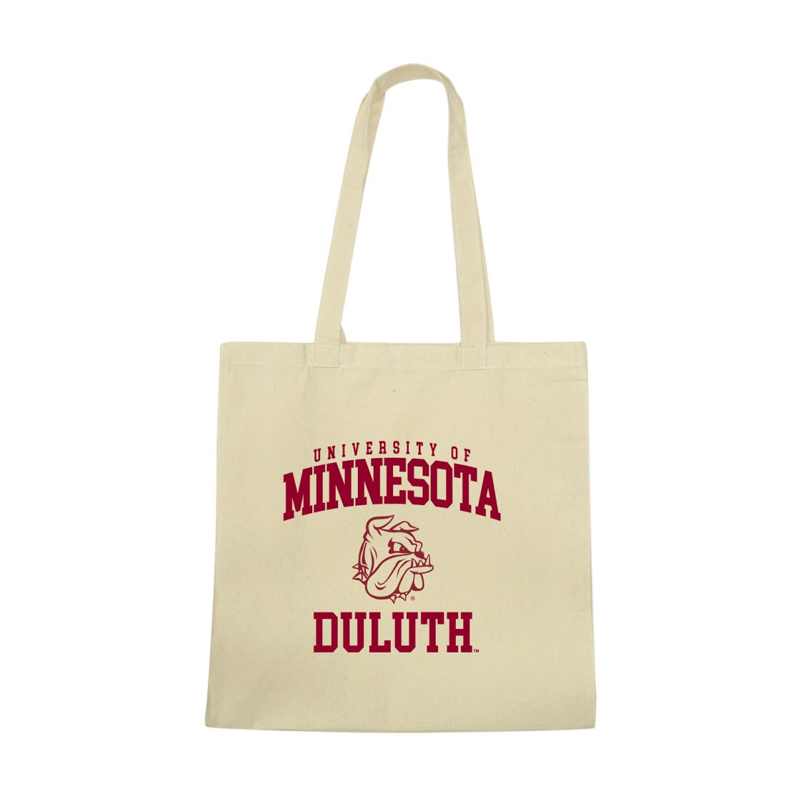 UMD University of Minnesota Duluth Bulldogs Institutional Seal Tote Bag