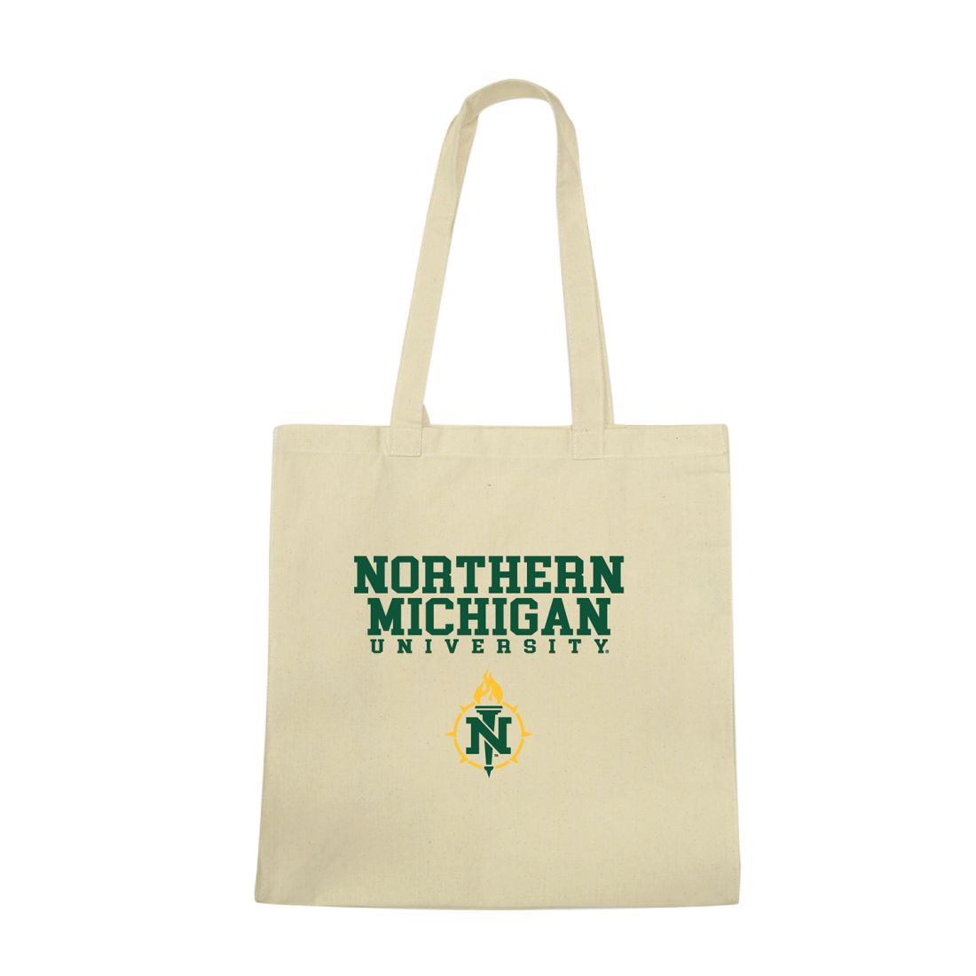 NMU Northern Michigan University Wildcats Institutional Seal Tote Bag