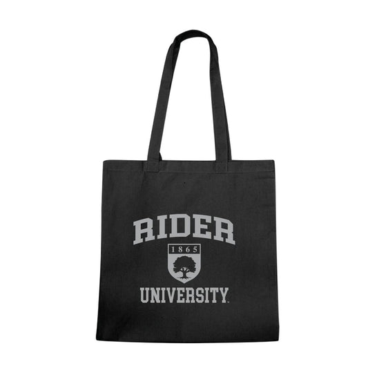 Rider University Broncs Institutional Seal Tote Bag