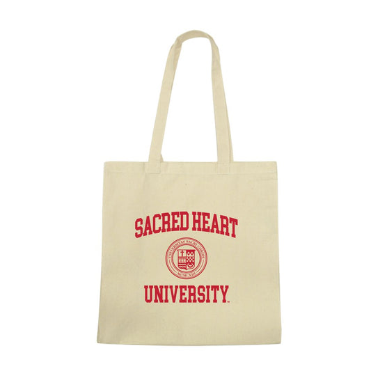 Mouseover Image, Sacred Heart University Pioneers Institutional Seal Tote Bag