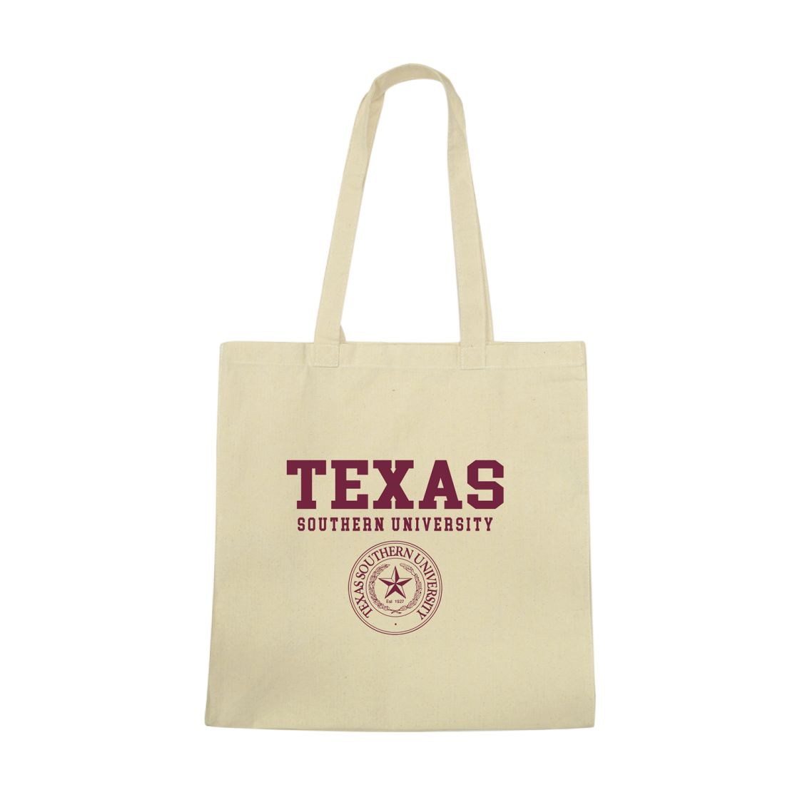 TSU Texas Southern University Tigers Institutional Seal Tote Bag