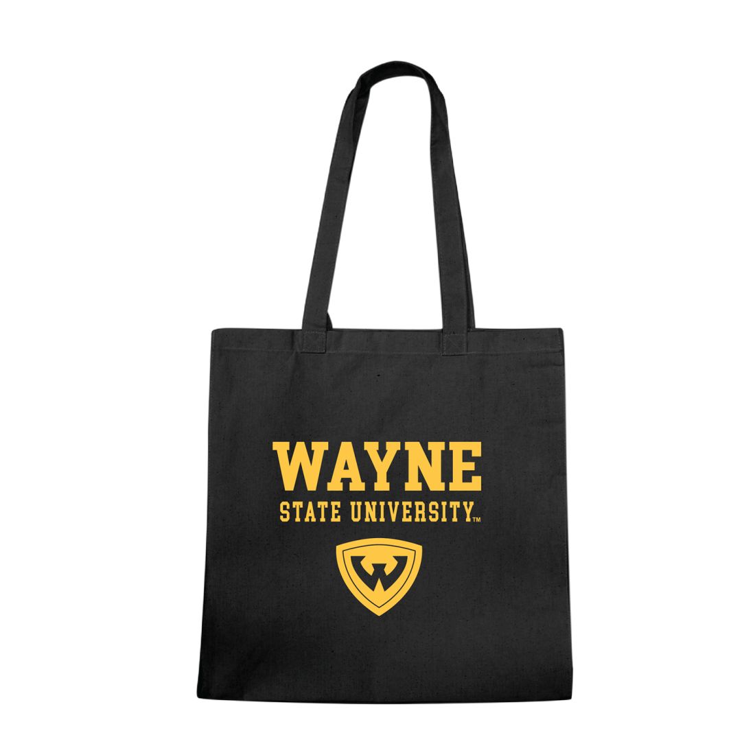 Wayne State University Warriors Warriors Institutional Seal Tote Bag