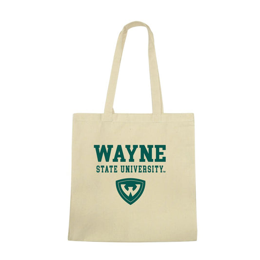 Mouseover Image, Wayne State University Warriors Warriors Institutional Seal Tote Bag