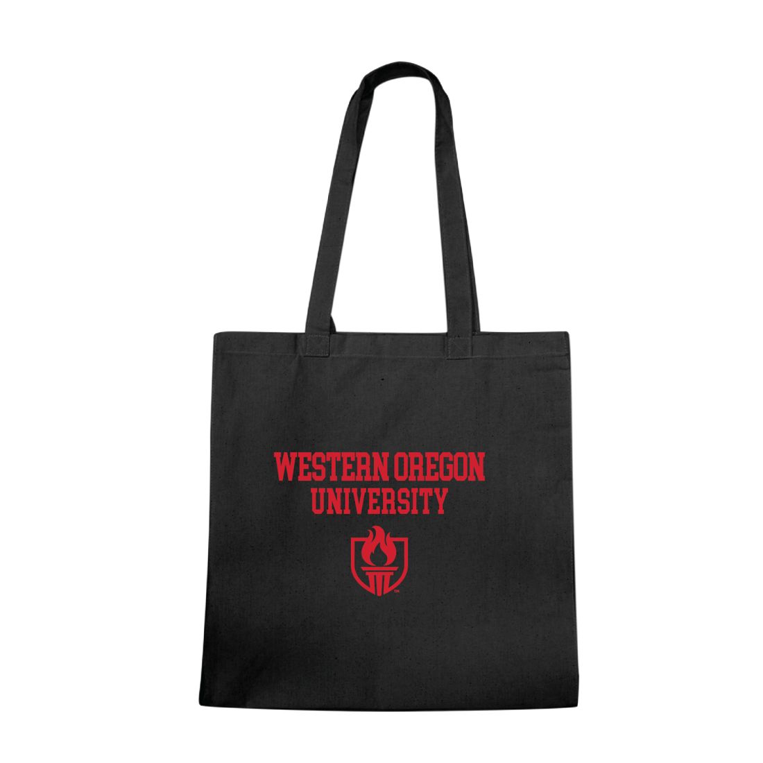 WOU Western Oregon University Wolves Institutional Seal Tote Bag