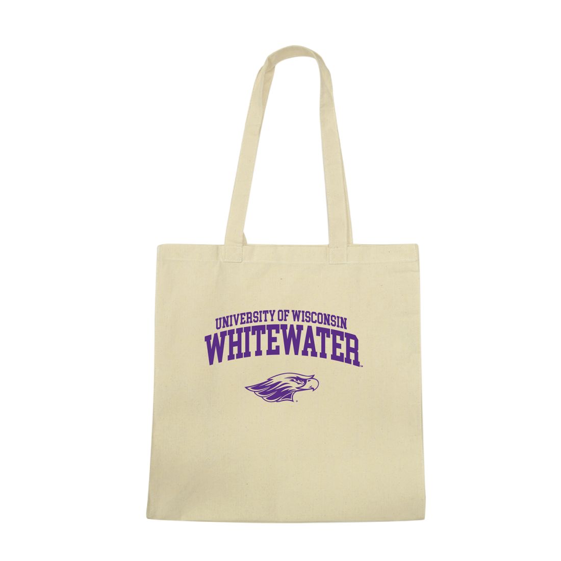 UWW University of Wisconsin Whitewater Warhawks Institutional Seal Tote Bag