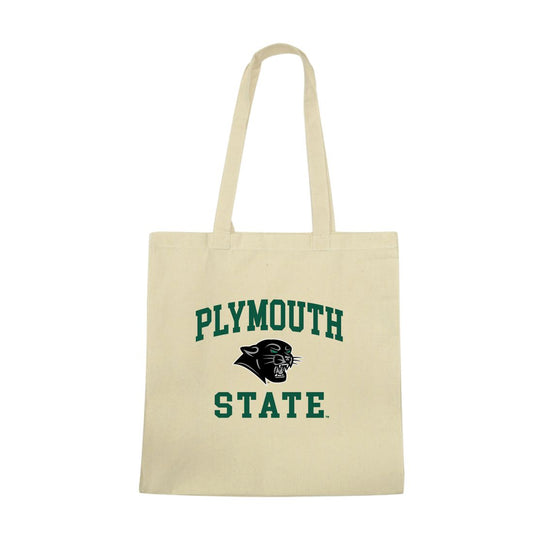 Mouseover Image, Plymouth State University Panthers Institutional Seal Tote Bag