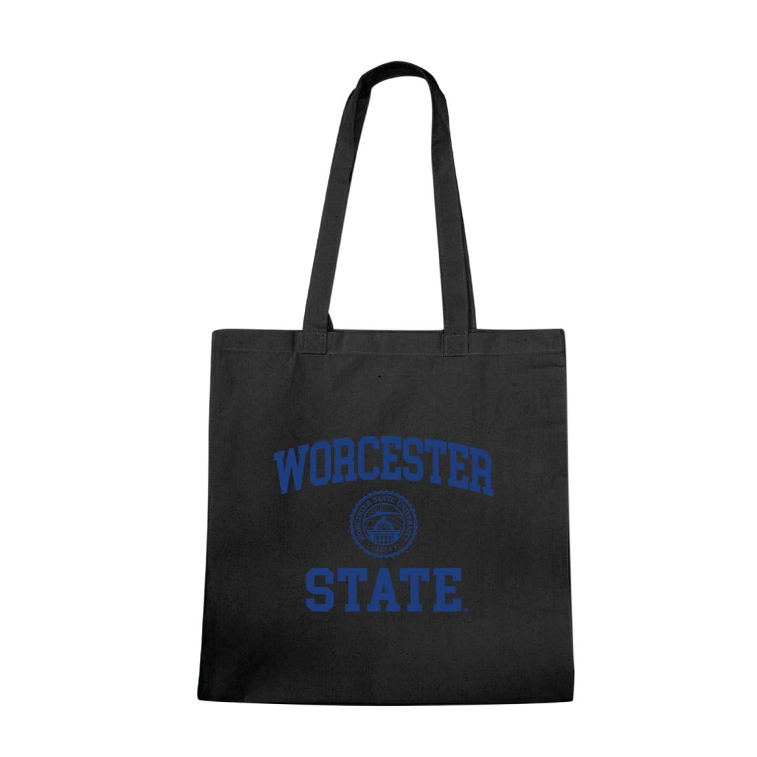 Worcester State University Lancers Institutional Seal Tote Bag