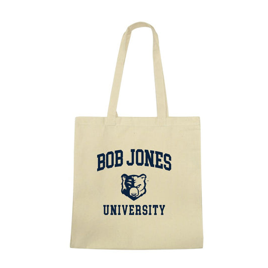 Mouseover Image, Bob Jones University Bruins Institutional Seal Tote Bag