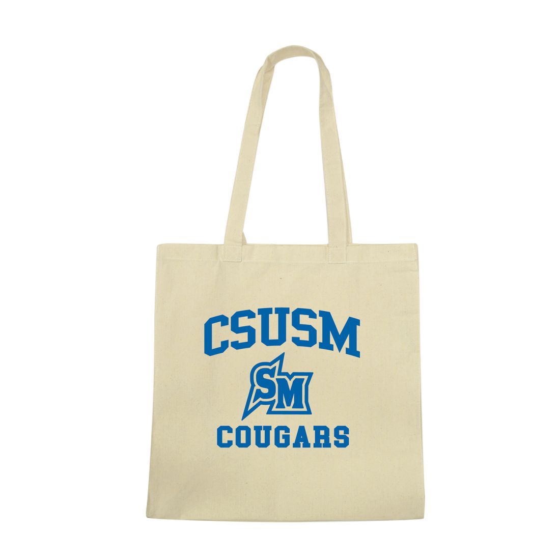 California State University San Marcos Cougars Institutional Seal Tote Bag