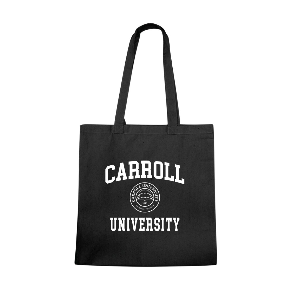 Carroll University Pioneers Institutional Seal Tote Bag