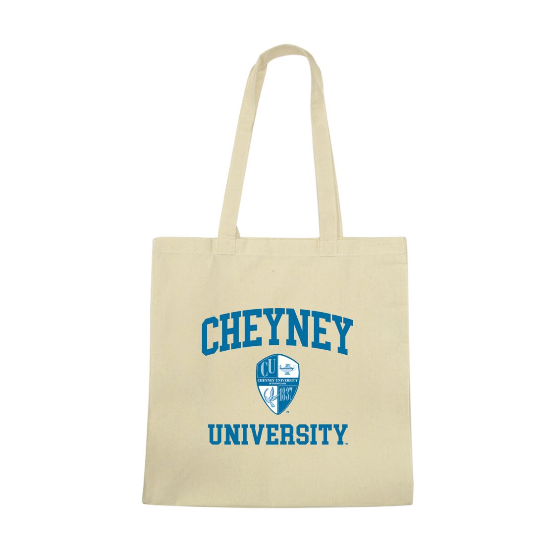 Cheyney University of Pennsylvania Wolves Institutional Seal Tote Bag