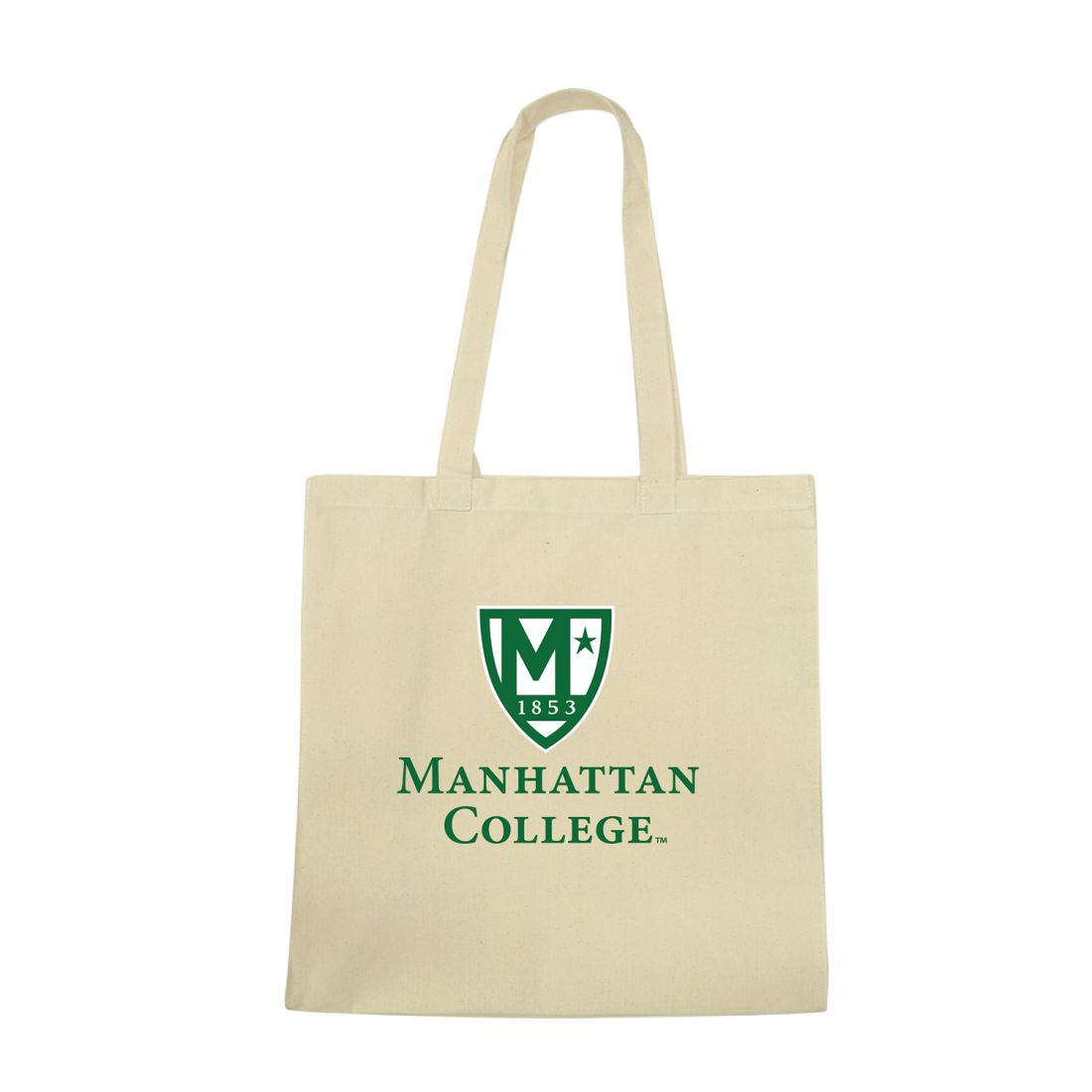 Manhattan College Jaspers Institutional Seal Tote Bag