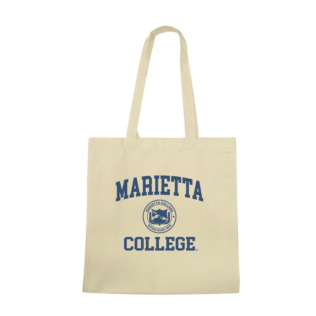 Marietta College Pioneers Institutional Seal Tote Bag