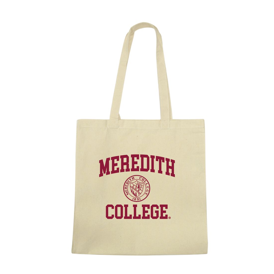 Meredith College Avenging Angels Institutional Seal Tote Bag
