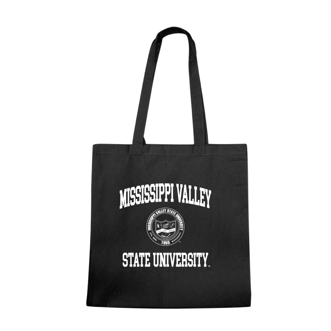 Mississippi Valley State University Delta Devils & Devilettes Institutional Seal Tote Bag