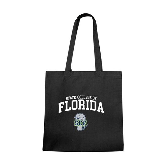 State College of Florida Manatees Institutional Seal Tote Bag