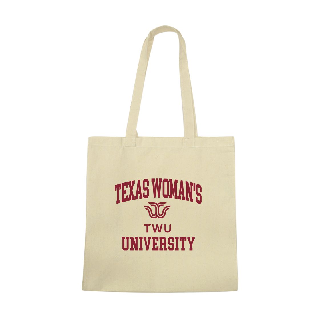 Texas Woman's University Pioneers Institutional Seal Tote Bag