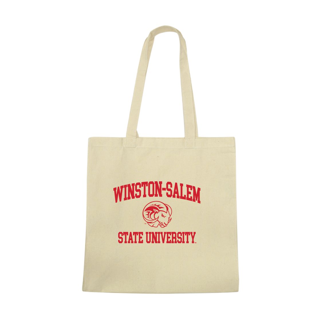 Winston-Salem State University Rams Institutional Seal Tote Bag