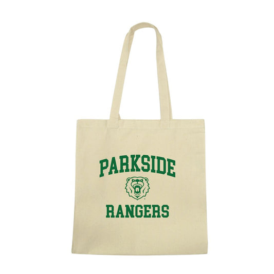Mouseover Image, University of Wisconsin-Parkside Rangers Institutional Seal Tote Bag