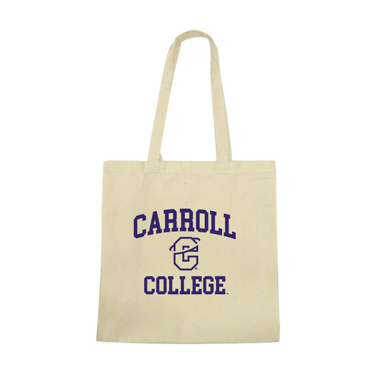 Mouseover Image, Carroll College Saints Institutional Seal Tote Bag