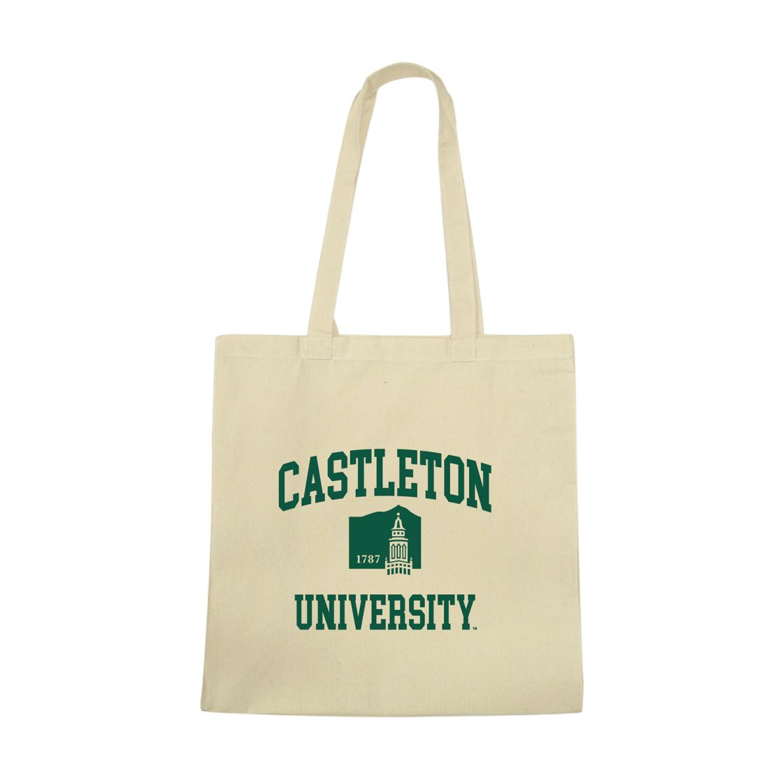 Castleton University Spartans Institutional Seal Tote Bag