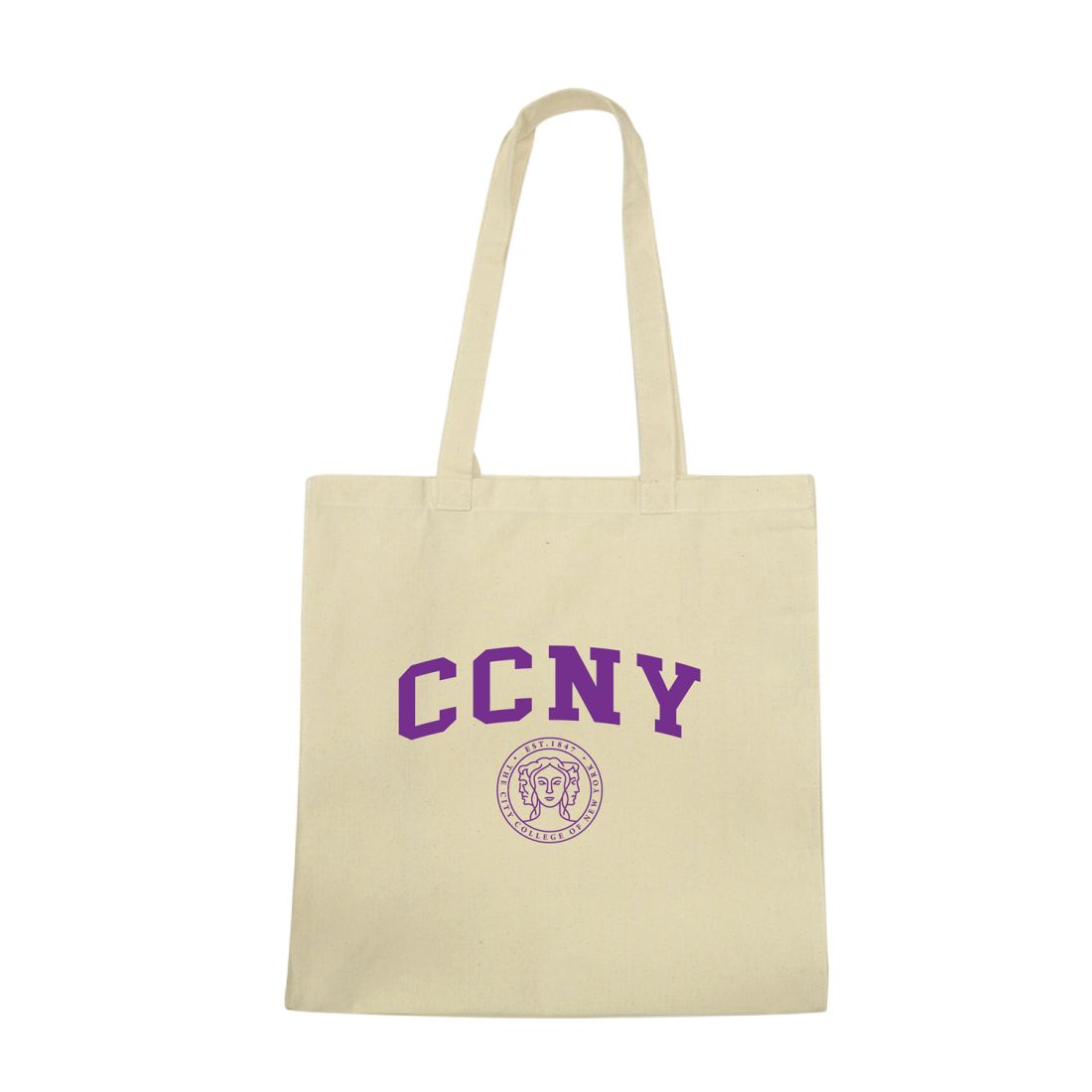 City College of New York Beavers Institutional Seal Tote Bag