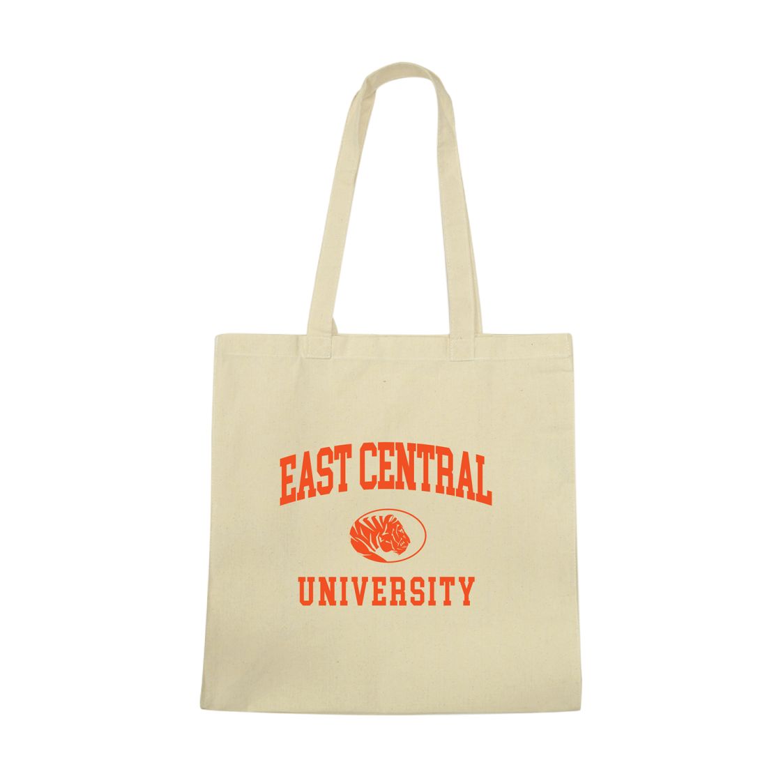 East Central University Tigers Institutional Seal Tote Bag