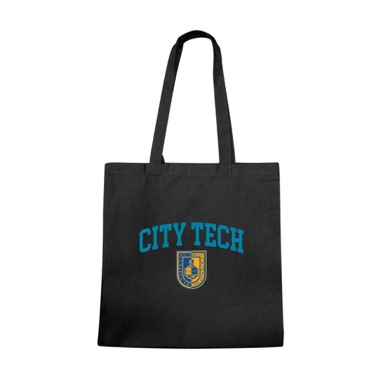 New York City College of Technology Yellow Jackets Institutional Seal Tote Bag