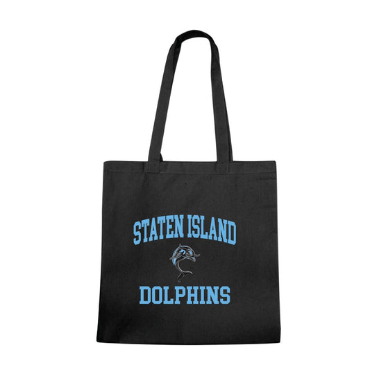 CUNY College of Staten Island Dolphins Institutional Seal Tote Bag